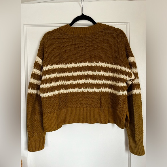 Madewell striped seward cardigan sweater - Picture 3 of 4